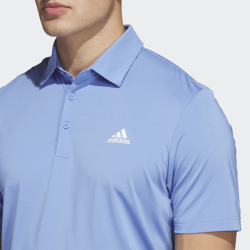 Polo Adidas Ultimate365 Solid Left Chest Bleu Clair pas cher