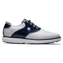 Chaussure Femme Footjoy Traditions L Blanc/Bleu