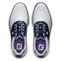 Promo Chaussure Femme Footjoy Traditions L Blanc/Bleu