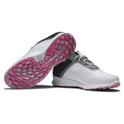 Chaussure Femme Footjoy Stratos M Blanc/Gris pas chère