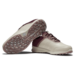 Chaussure Femme Footjoy Stratos M Beige/Violet pas chère