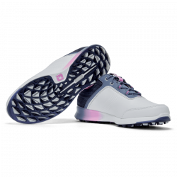 Promo Chaussure Femme Footjoy Stratos M Blanc/Bleu