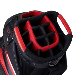 Promo Sac Chariot TaylorMade Deluxe 2023 Noir/Rouge