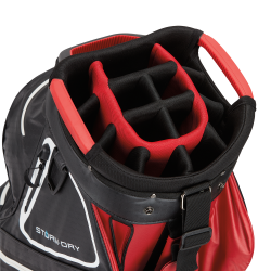 Promo Sac Chariot TaylorMade StormDry Noir/Rouge