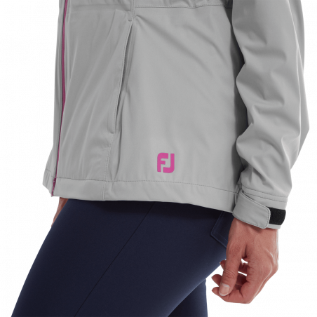 Veste De Pluie FootJoy HydroKnit Femme - Bleu Marine/blanc/ciel - Taille S (33487) Neuve