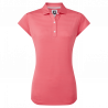 Polo Femme Footjoy Rayures Corail