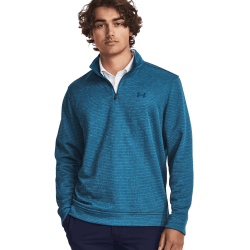 Promo Haut Manches Longues Under Armour Storm SweaterFleece Bleu