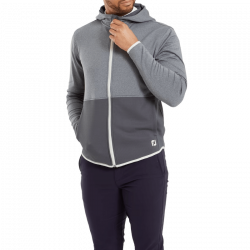 Prix Haut Manches Longues Footjoy Hoodie ThermoSeries Gris