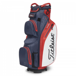 Achat Sac Chariot Titleist Cart 14 StaDry Bleu/Rouge