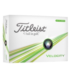 Achat Balles Titleist Velocity x12 2024 Vert