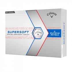 Achat Balles Callaway SuperSoft Splatter 360 x12