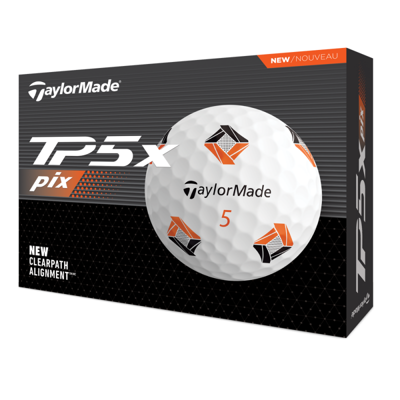 Achat Balles TaylorMade TP5x Pix x12 2024