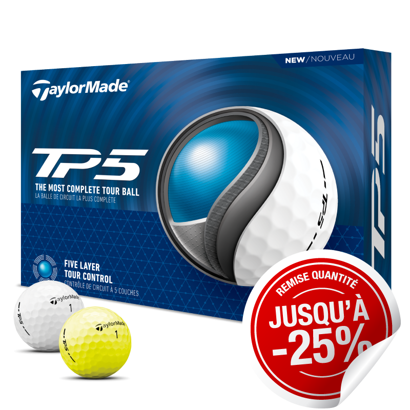 Balles TaylorMade TP5 x12 2024