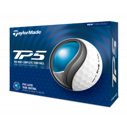 Achat Balles TaylorMade TP5 x12 2024 Blanc