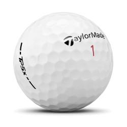 Promo Balles TaylorMade TP5x x12 2024 Blanc