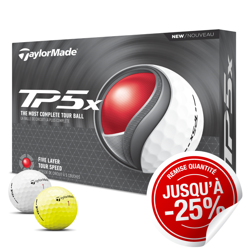 Balles TaylorMade TP5x x12 2024