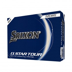 Achat Balles Srixon Q-Star Tour x12 2024 Blanc