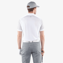 Promo Polo Galvin Green Milion Blanc