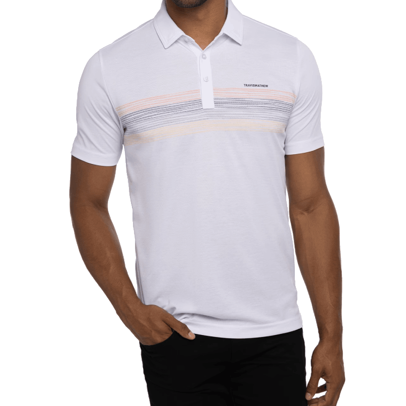 Polo Travis Mathew Beach Read Blanc