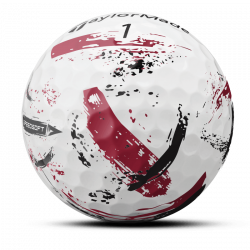 Promo Balles TaylorMade SpeedSoft Ink x12 2024 Rouge
