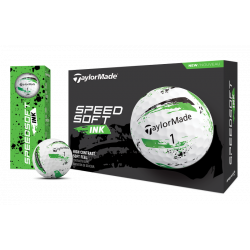 Achat Balles TaylorMade SpeedSoft Ink x12 2024 Vert