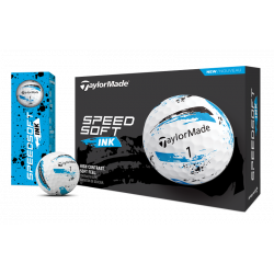 Achat Balles TaylorMade SpeedSoft Ink x12 2024 Bleu