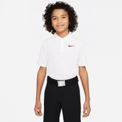 Polo Enfant Nike Dri-FIT Victory Blanc