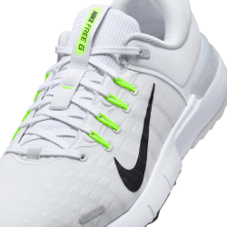Chaussure Unisex Nike Free Golf NN Blanc pas cher