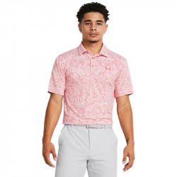 Polo Under Armour Playoff 3.0 Blanc/Rose