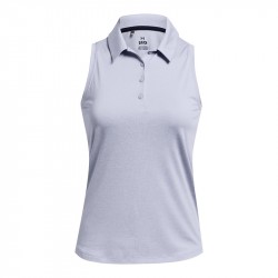 Prix Polo Sans Manches Femme Under Armour Playoff Bleu Clair