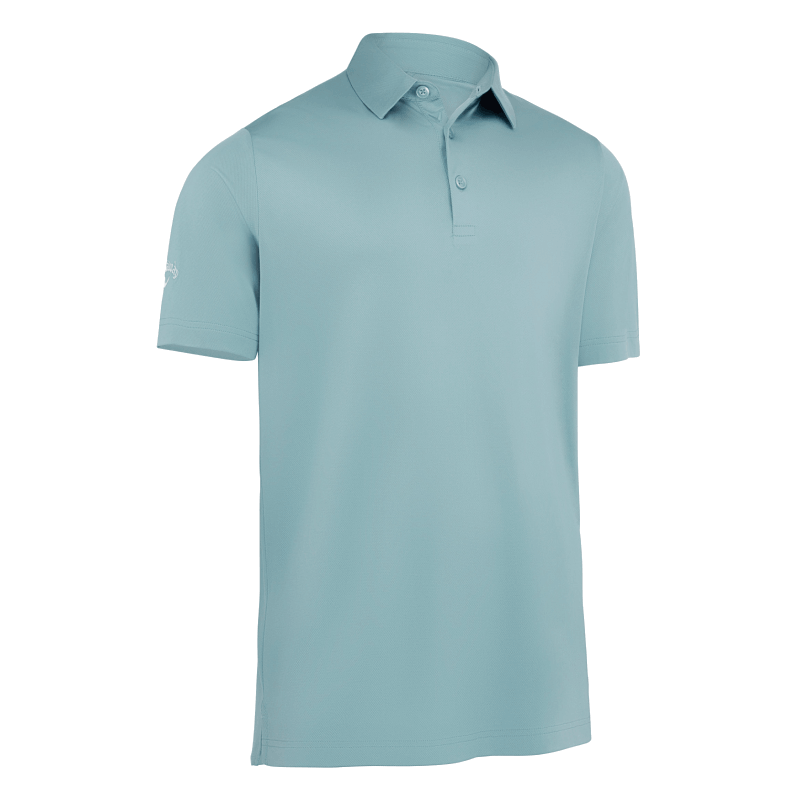 Polo Callaway Tour Fit Solid Bleu Clair