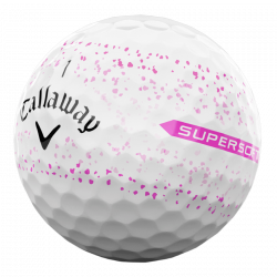 Promo Balles Callaway SuperSoft Splatter 360 x12 Rose