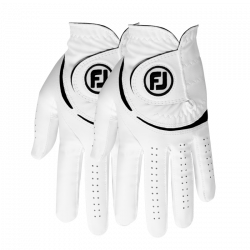 Achat Pack de 2 Gants Footjoy WeatherSof Regular Blanc