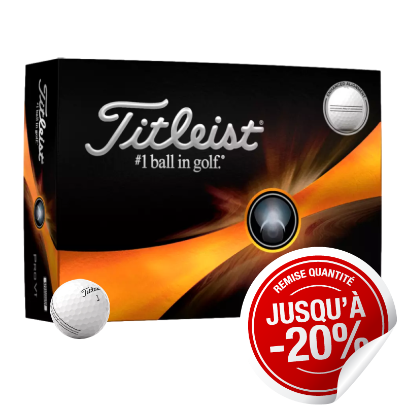 Balles Titleist ProV1 Enhanced Alignment x12