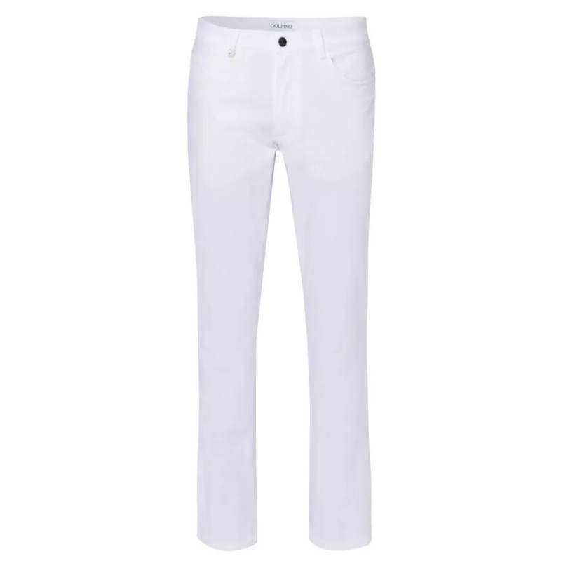 Pantalon Golfino Stretch Blanc