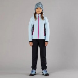 Promo Veste Enfant CMP Softshell Bleu Clair