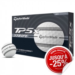 Balles TaylorMade TP5x Stripe x12