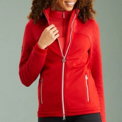 Promo Veste Femme Ping Carolina Rouge