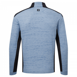 Prix Haut Manches Longues Footjoy Space Dye Bleu Clair