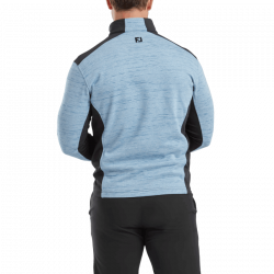 Vente Haut Manches Longues Footjoy Space Dye Bleu Clair