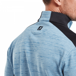 Haut Manches Longues Footjoy Space Dye Bleu Clair pas cher