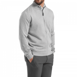 Prix Haut Manches Longues Footjoy Drirelease Gris