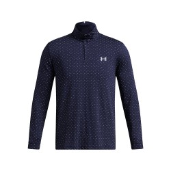 Prix Haut Manches Longues Under Armour Playoff Bleu Marine