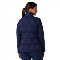 Promo Veste Femme Callaway Primaloft Chev Bleu Marine