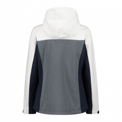 Achat Veste Femme CMP Softshell Blanc/Gris