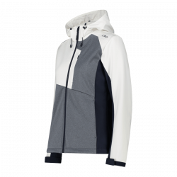 Prix Veste Femme CMP Softshell Blanc/Gris