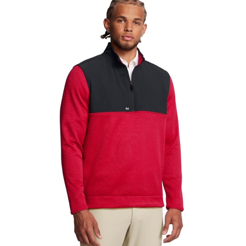 Haut Manches Longues Under Armour Drive Storm Rouge