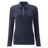 Polo Manches Longues Femme Chervo Aldina Bleu Marine