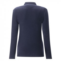 Achat Polo Manches Longues Femme Chervo Aldina Bleu Marine