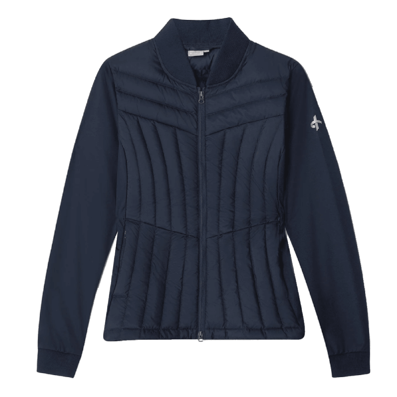 Veste Femme Cross Sportwear Hybrid Bleu Marine